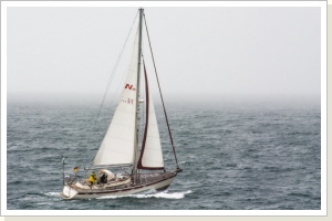 auf dem Atlantik vor Brest